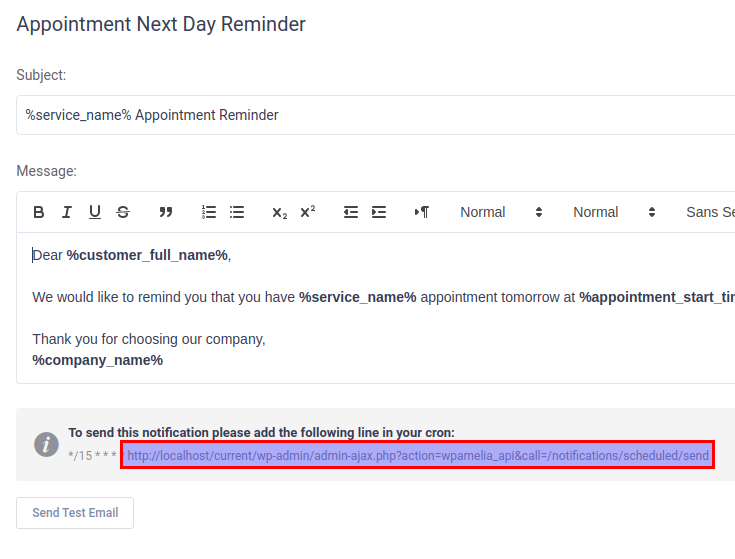7810032183 scheduled notification URL