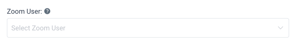 Connect Zoom User and Amelia Employee Connect Zoom User and Amelia Employee