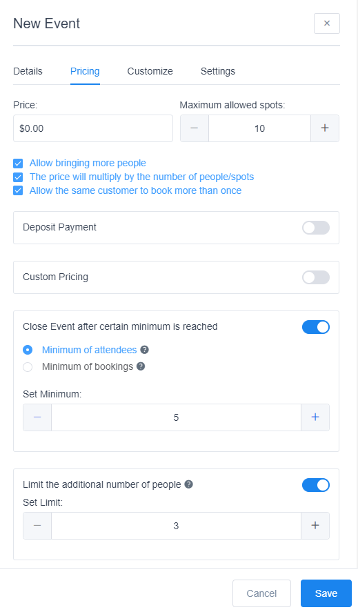 event-pricing event-pricing