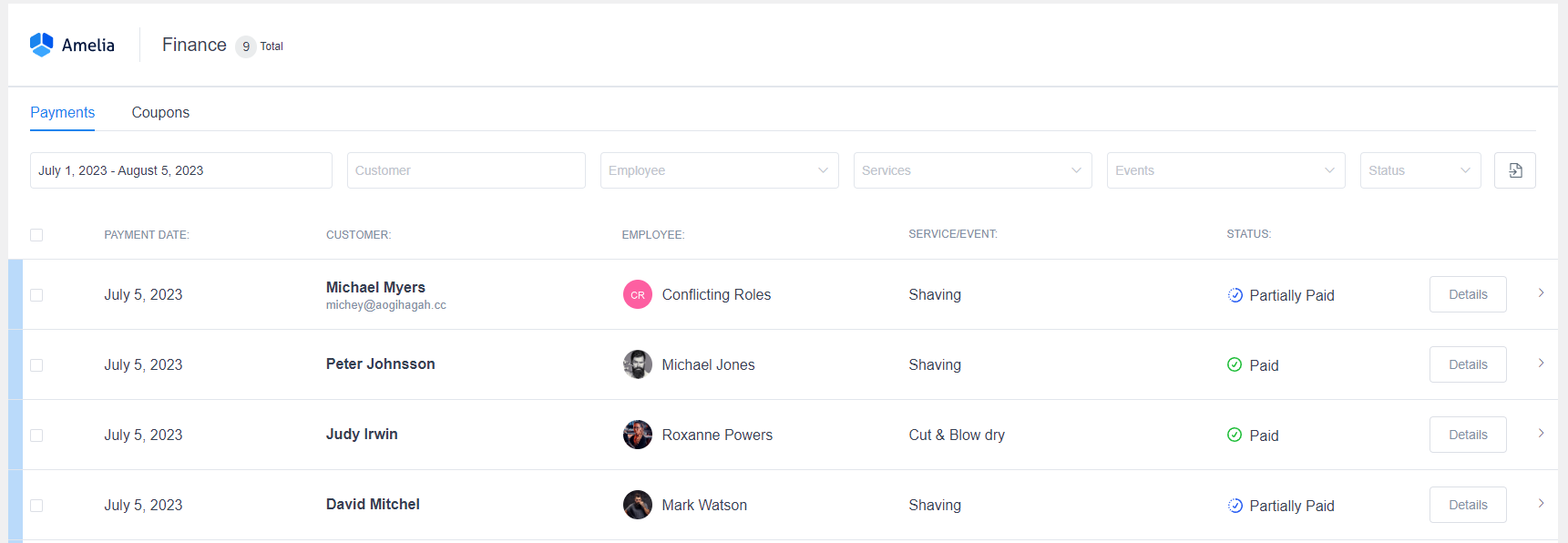 Finances-view Finances-view