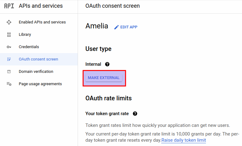 GCalMakeExternal GCalMakeExternal
