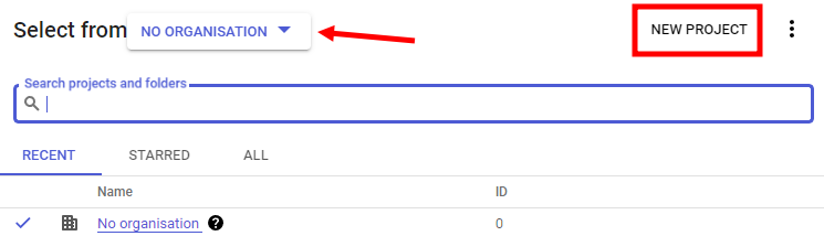 GCalNewProject GCalNewProject