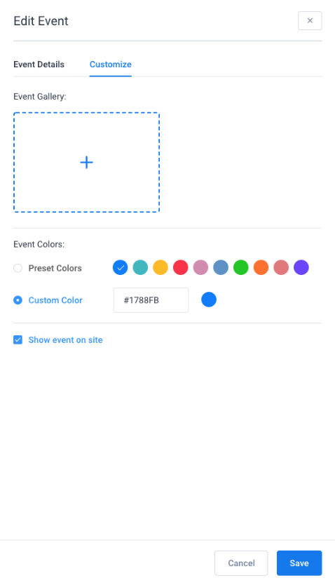Customize Event Amelia WordPress booking plugin Customize Event Amelia WordPress booking plugin