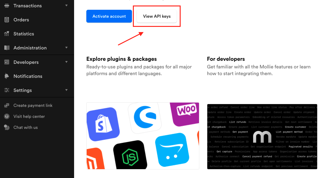 Mollie API keys Amelia WordPress Booking plugin Mollie API keys Amelia WordPress Booking plugin