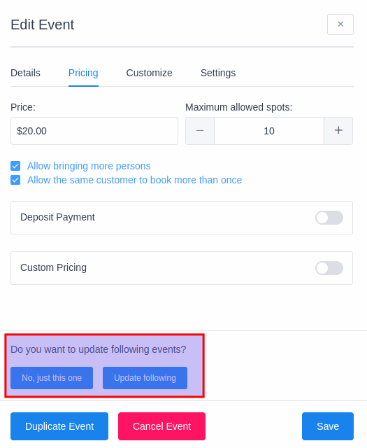 update-following update-following