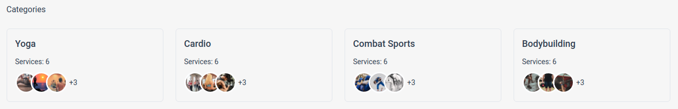 Amelia WordPress - Catalog View All Categories Amelia WordPress - Catalog View All Categories