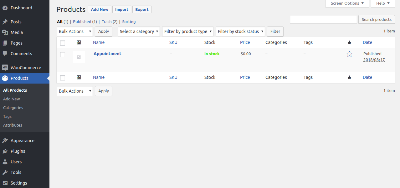 WooCommerce Product Amelia Booking Plugin WooCommerce Product Amelia Booking Plugin